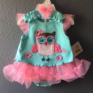 STARTING OUT 🕊BABY GRL Dress & matching Headband